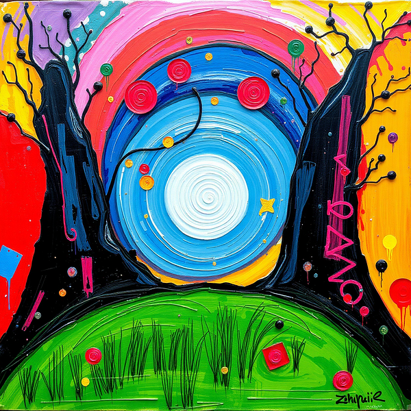 Square sticker preview