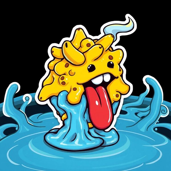 Square sticker preview