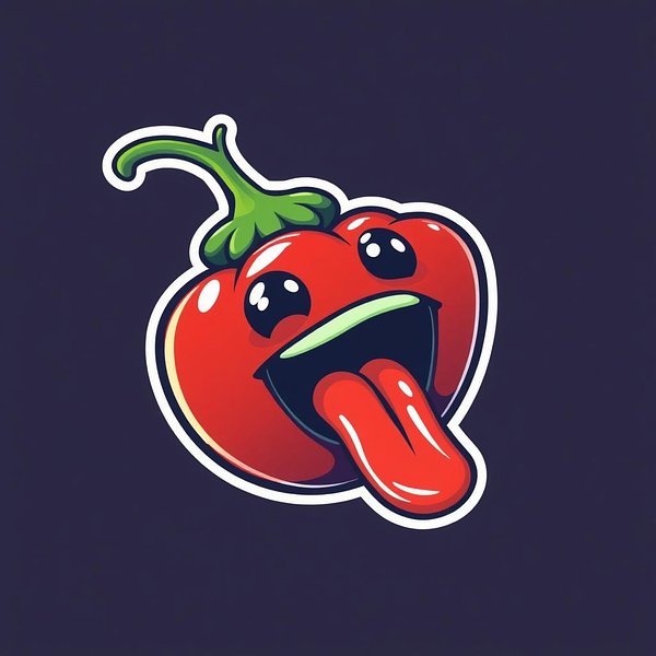 Square sticker preview